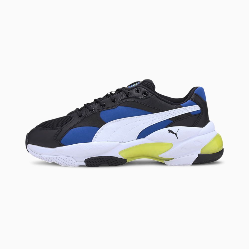 Puma LQDCELL Epsilon PT Férfi Sportcipő - Fekete/Kék ( Hungary - EBSDR7045 )
